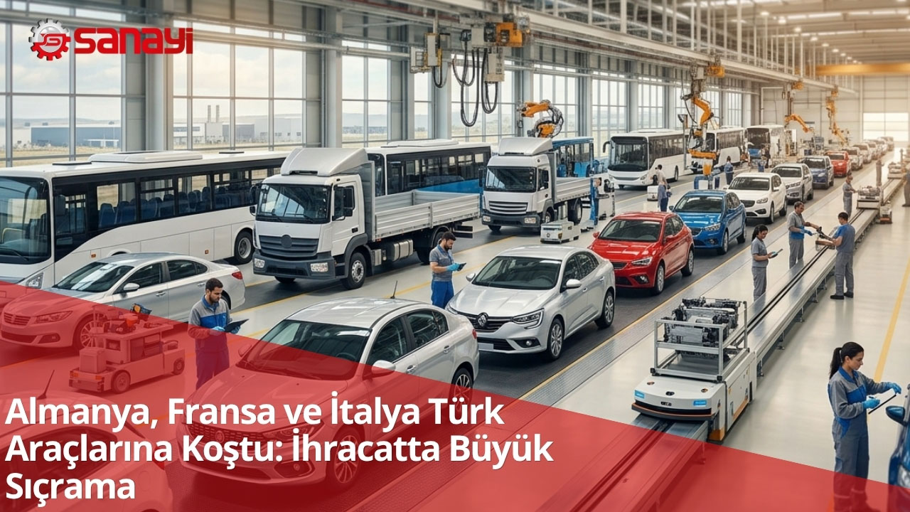 Almanya, Fransa ve İtalya Türk Araçlarına Koştu: İhracatta Büyük Sıçrama