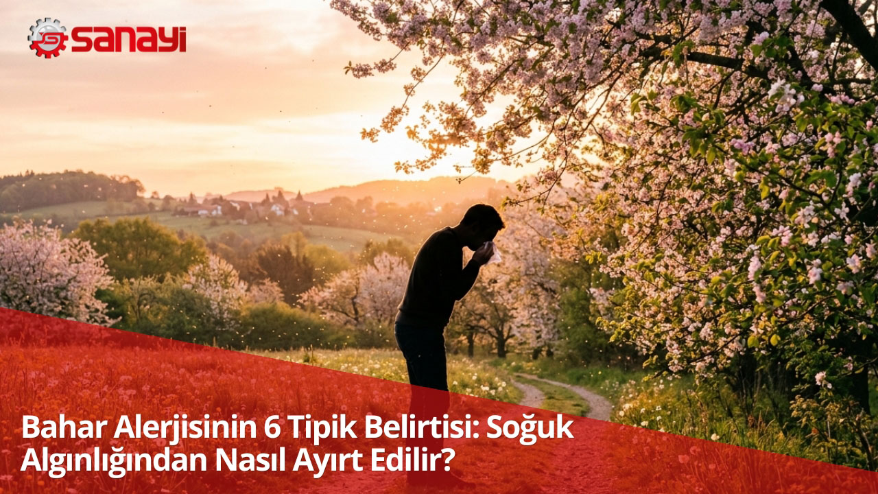 Bahar Alerjisinin 6 Tipik Belirtisi: Soğuk Algınlığından Nasıl Ayırt Edilir?
