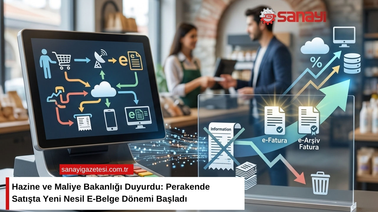 Hazine ve Maliye Bakanlığı Duyurdu: Perakende Satışta Yeni Nesil E-Belge Dönemi Başladı