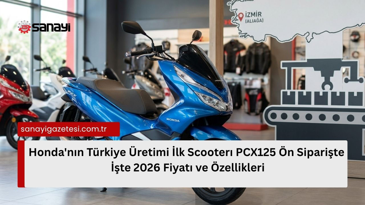Honda'nın Türkiye Üretimi İlk Scooterı PCX125 Ön Siparişte: İşte 2026 Fiyatı ve Özellikleri