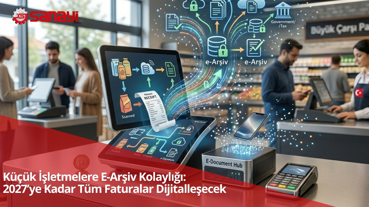 Küçük İşletmelere E-Arşiv Kolaylığı: 2027’ye Kadar Tüm Faturalar Dijitalleşecek