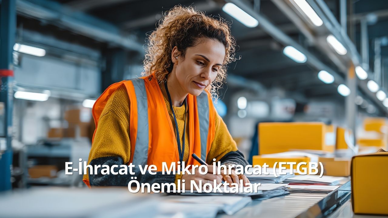 Mikro İhracat ETGB önemli noktalar