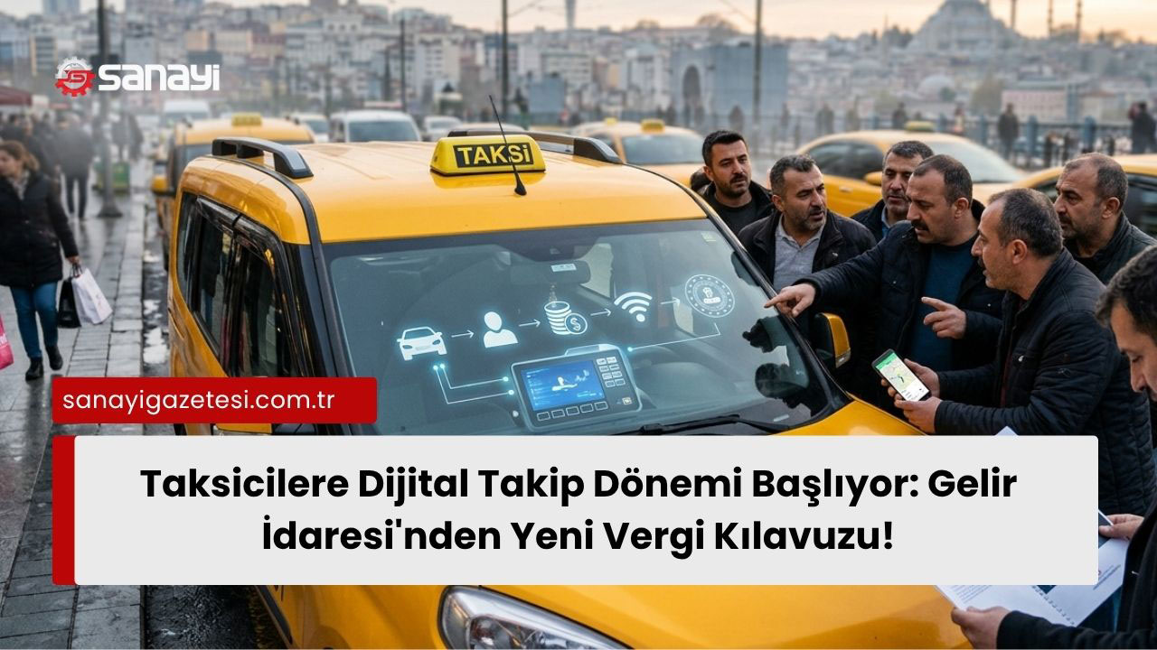 Taksicilere Dijital Takip Dönemi Başlıyor: Gelir İdaresi'nden Yeni Vergi Kılavuzu!