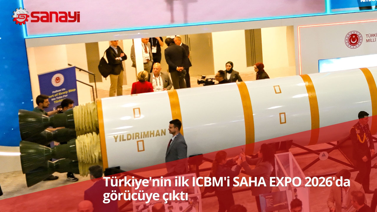 Türkiye'nin ilk ICBM'i SAHA EXPO 2026'da görücüye çıktı