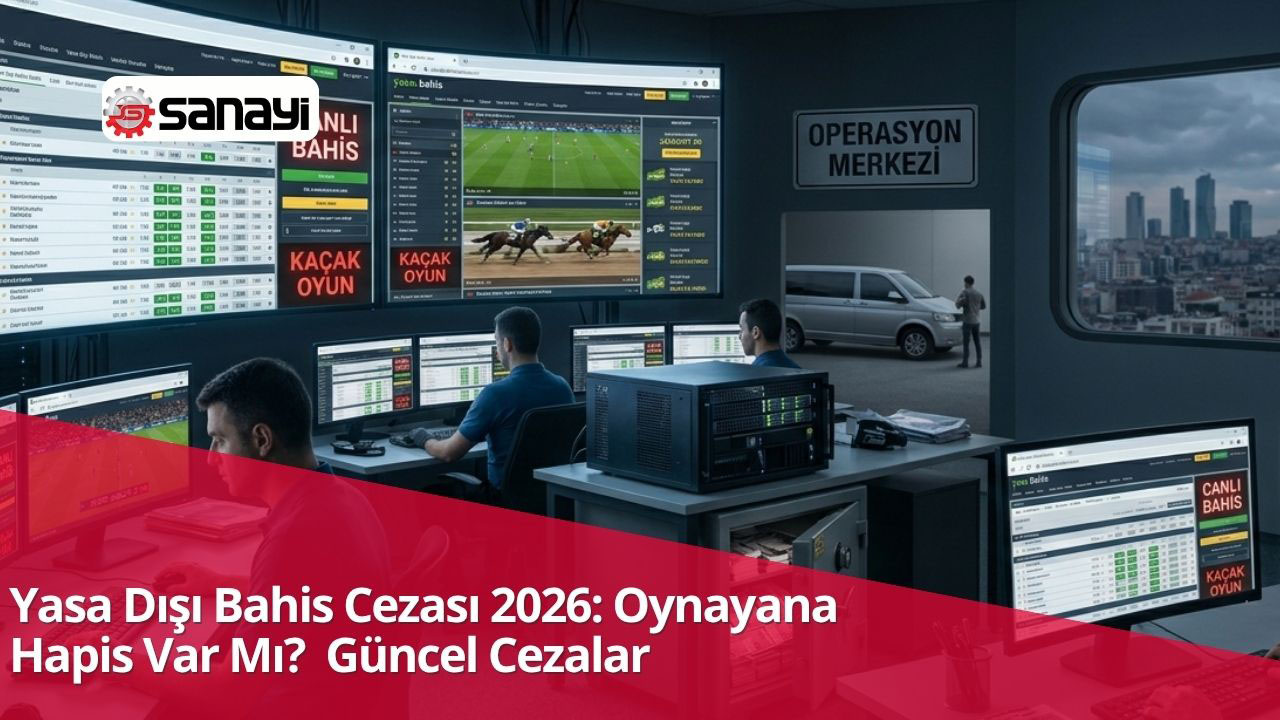 Yasa Dışı Bahis Cezası 2026: Oynayana Hapis Var Mı? 