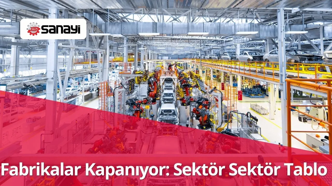 Fabrikalar Kapanıyor: Sektör Sektör Tablo